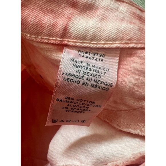 NWT True Religion Swarovski Crystals Leggings Pink Skinny Jeans Misses Size 25 - Picture 11 of 15